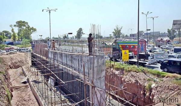 Construction work at Sohan Interchange initiated